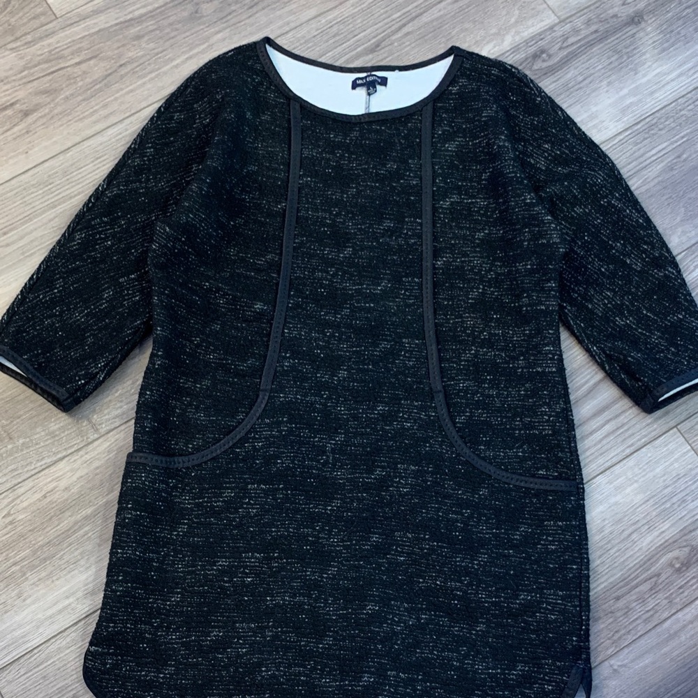 Max Edition Monochrome Textured Top